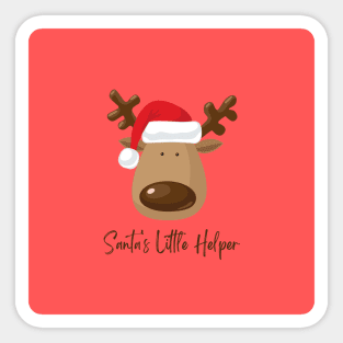 Santa's Little Helper Sticker